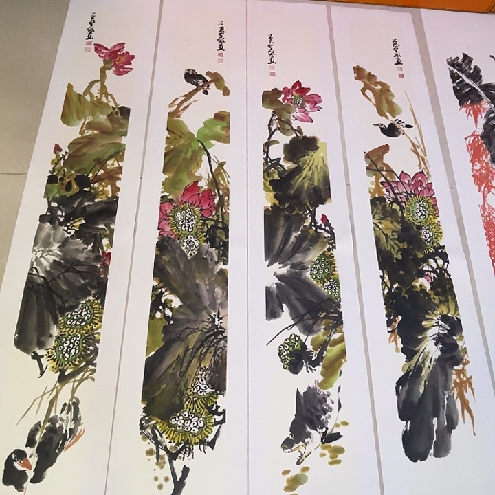 国画张圣敏先生纯手绘作品