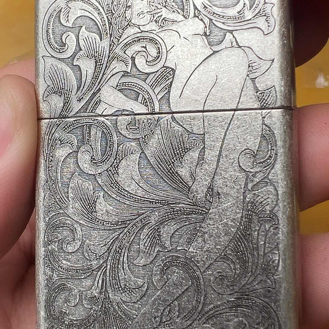 铜205常规唐草仙子打火机