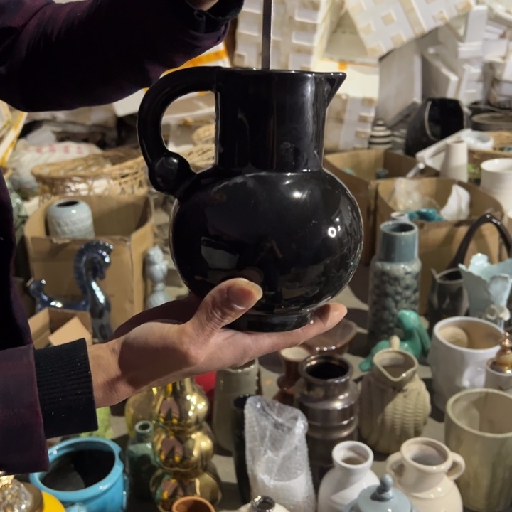 瓶高18口6公分微瑕捡漏划痕干裂