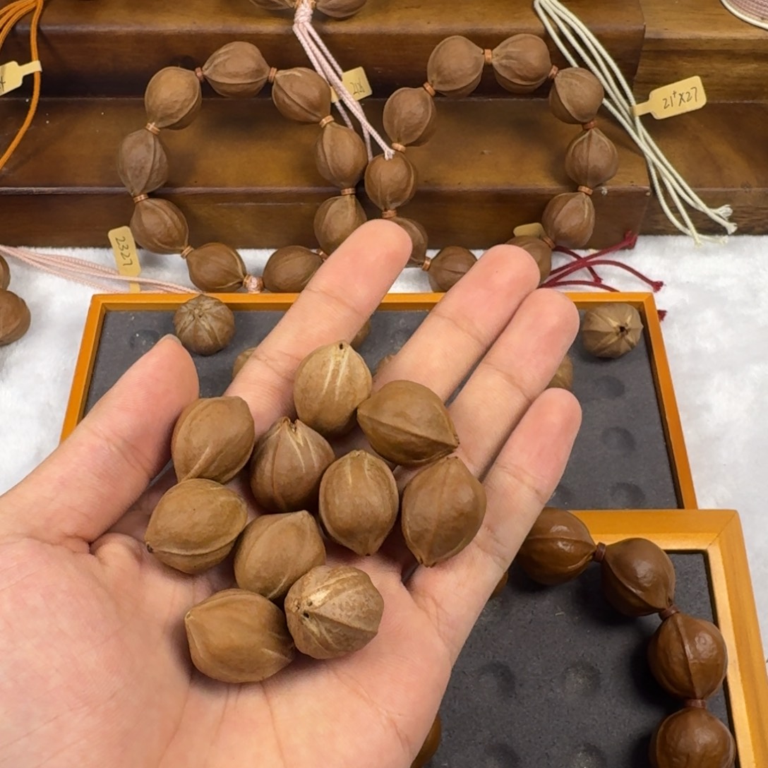 小***烟橄榄核手串/手链1924墨轩铁核