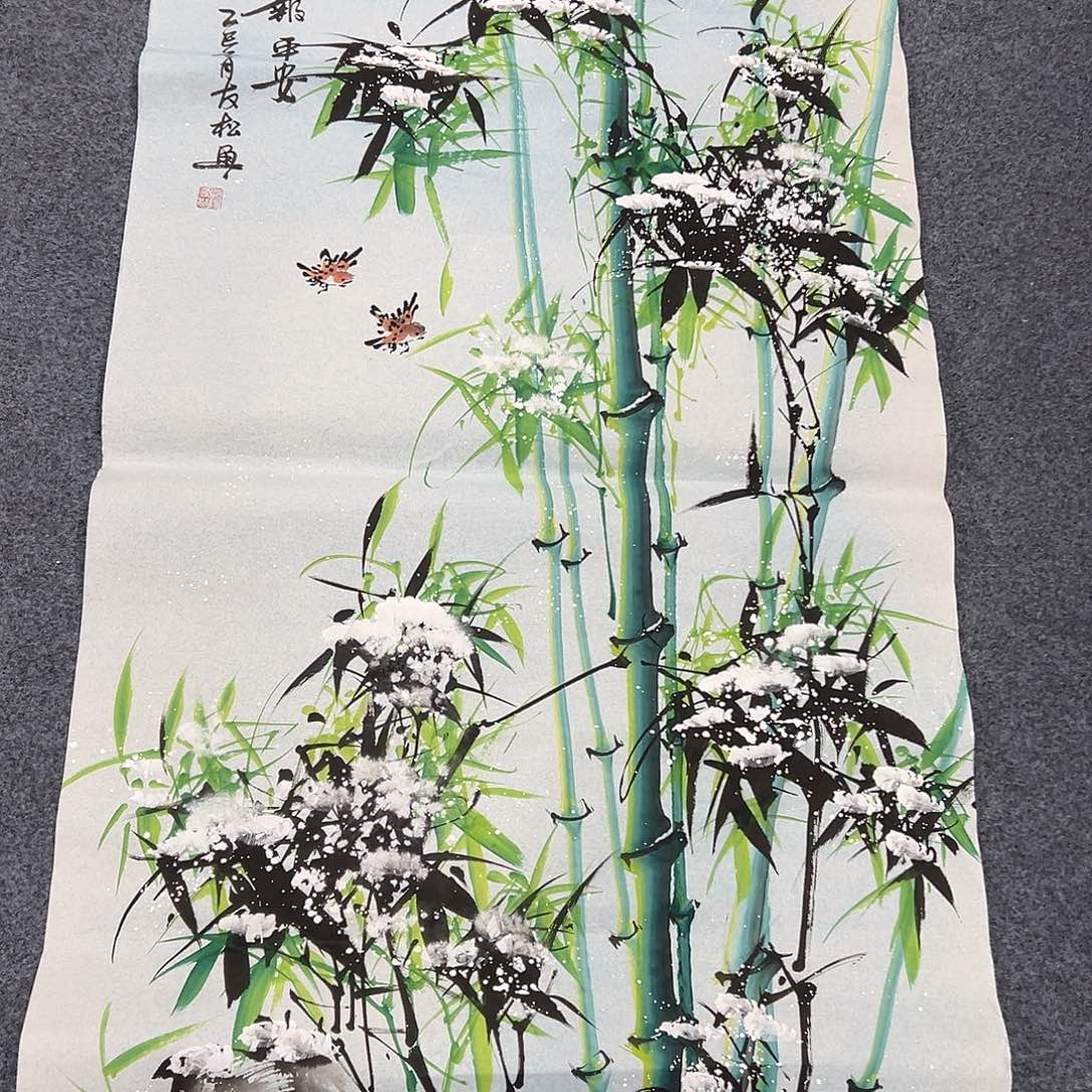 国画纯手绘作品图