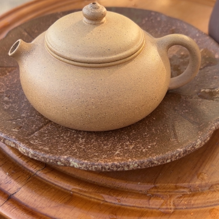 紫砂茶壶芝麻段西施150cc