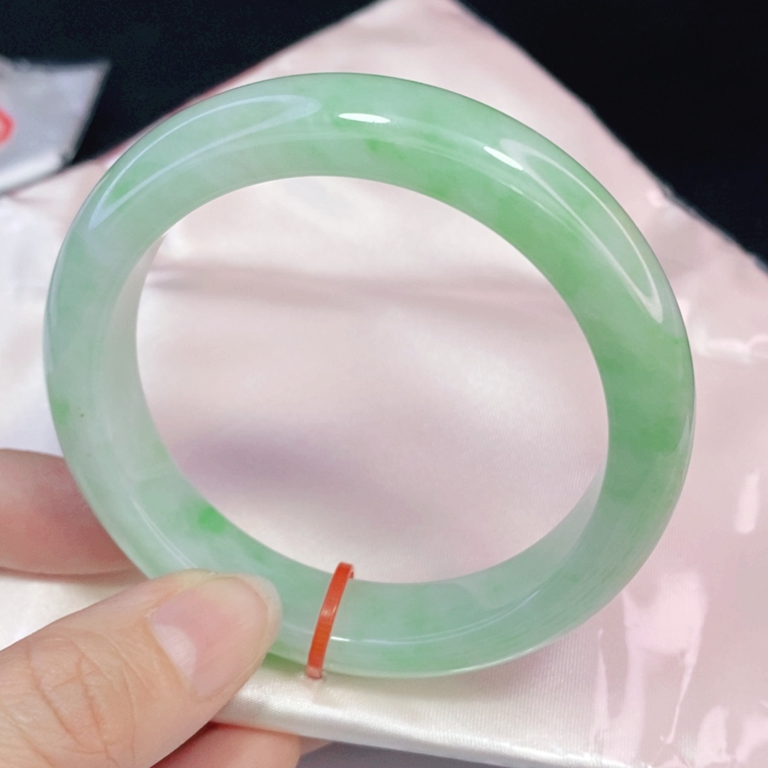 未镶嵌手镯翡翠56.6正圈新货强推