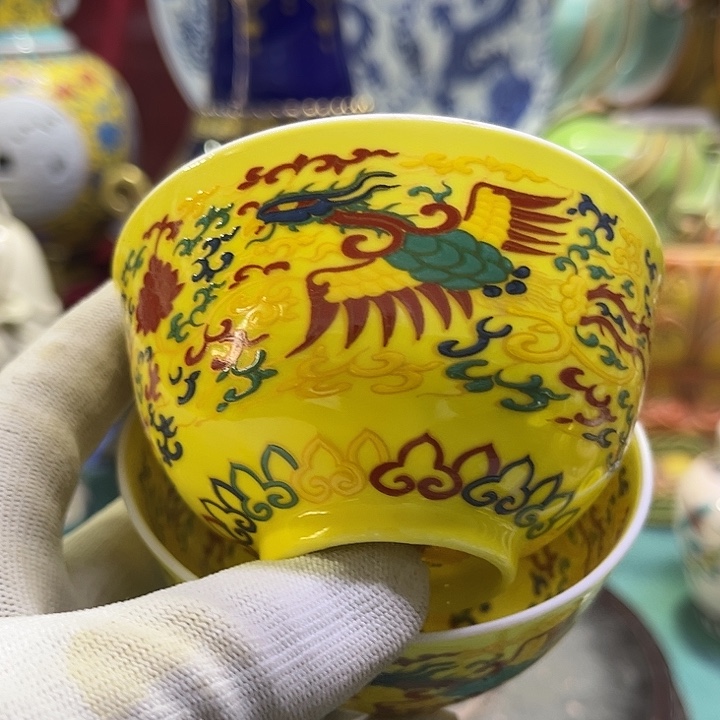 盖碗摆件摆摆件摆件创意