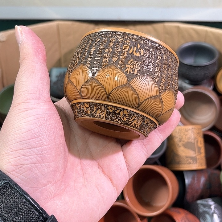 茶杯紫砂全手工紫砂主人杯