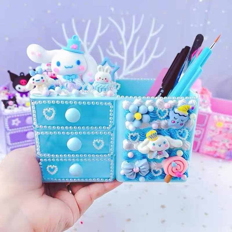 (1)可爱笔筒贴贴系列diy时尚创意可爱配件