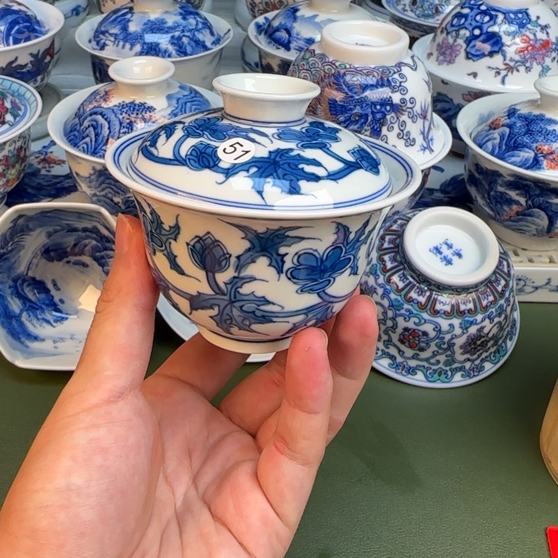 彦祖纯手工手绘茶具51