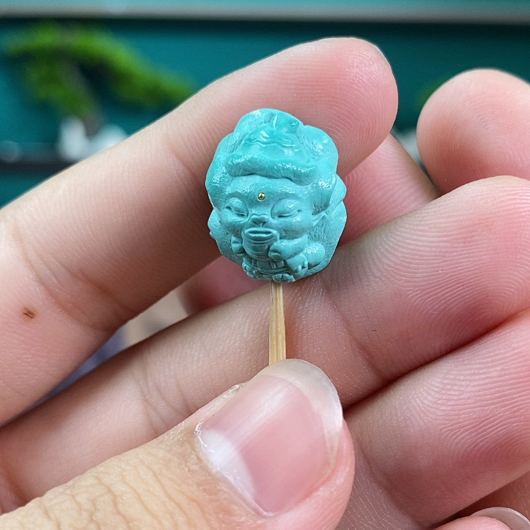 绿松石珠宝奇石未镶嵌