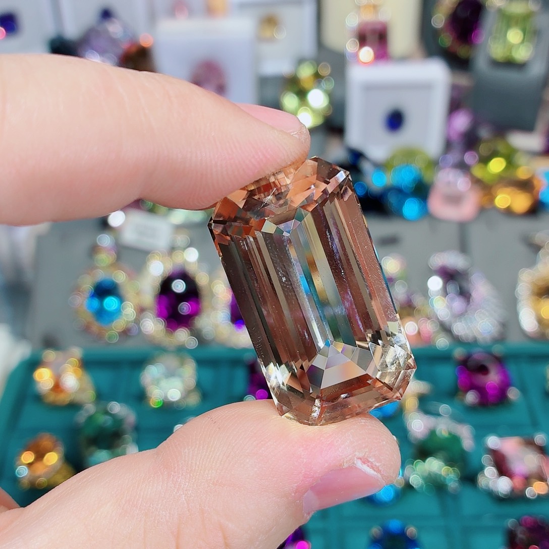 如***意银S925镶嵌裸石方柱石长方形