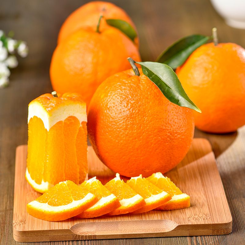 现摘新鲜脐橙当季水果皮薄肉厚果园直发果园发货