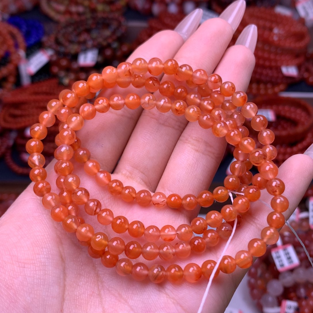 未镶嵌手链南红玛瑙10号卡5