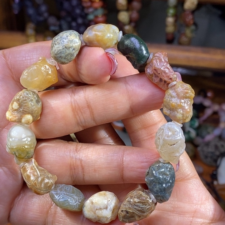 玛瑙/玉髓珠宝半成品未镶嵌