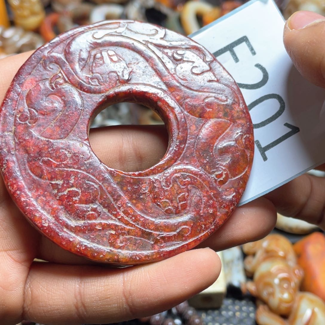 和田玉（糖玉）挂件未镶嵌