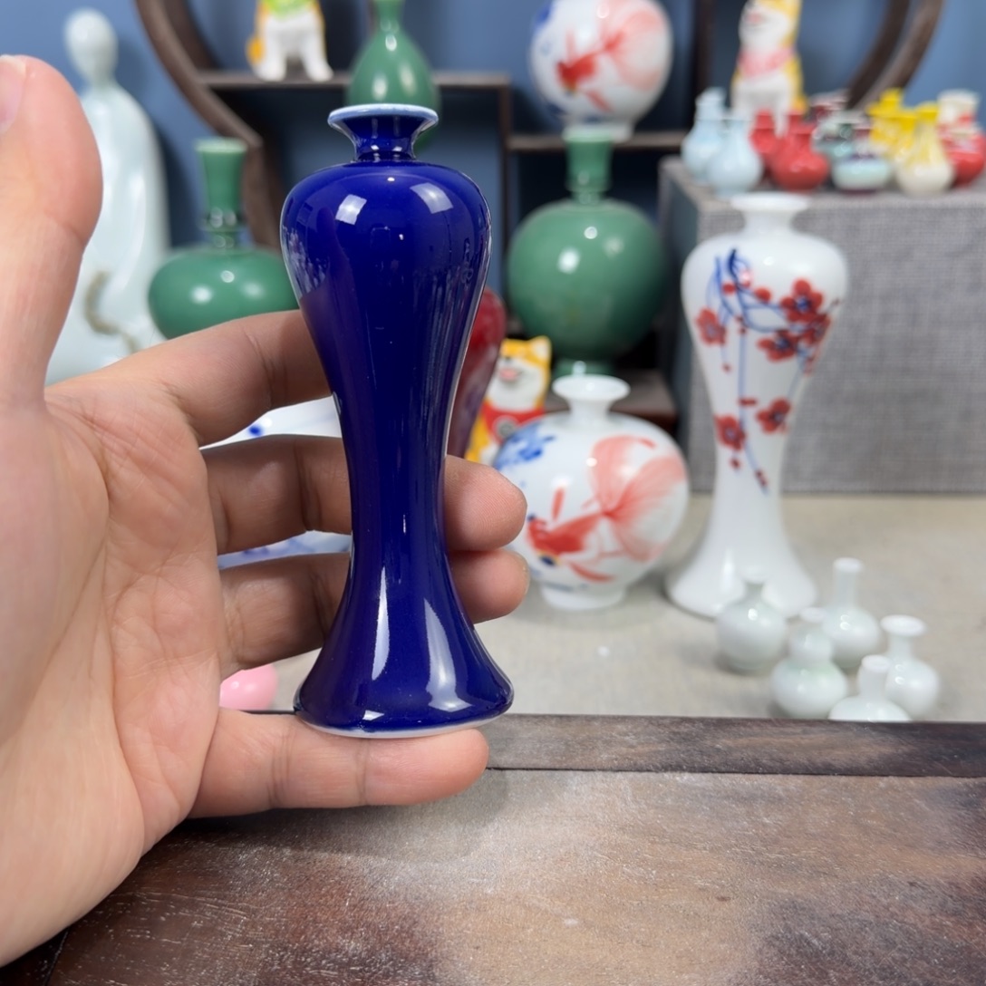 陶瓷手工小花器摆件