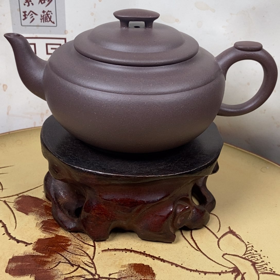 紫砂茶壶全手240 容量宜兴紫砂壶