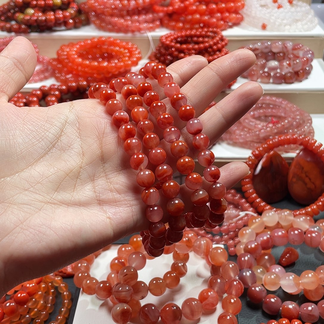 *****南红玛瑙未镶嵌手链