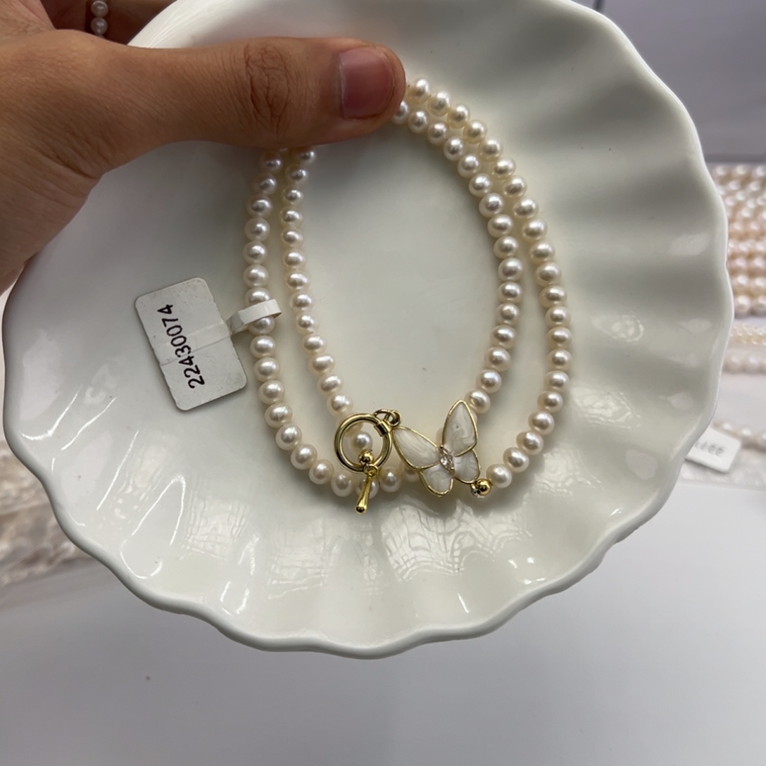 淡水珍珠未镶嵌颈饰