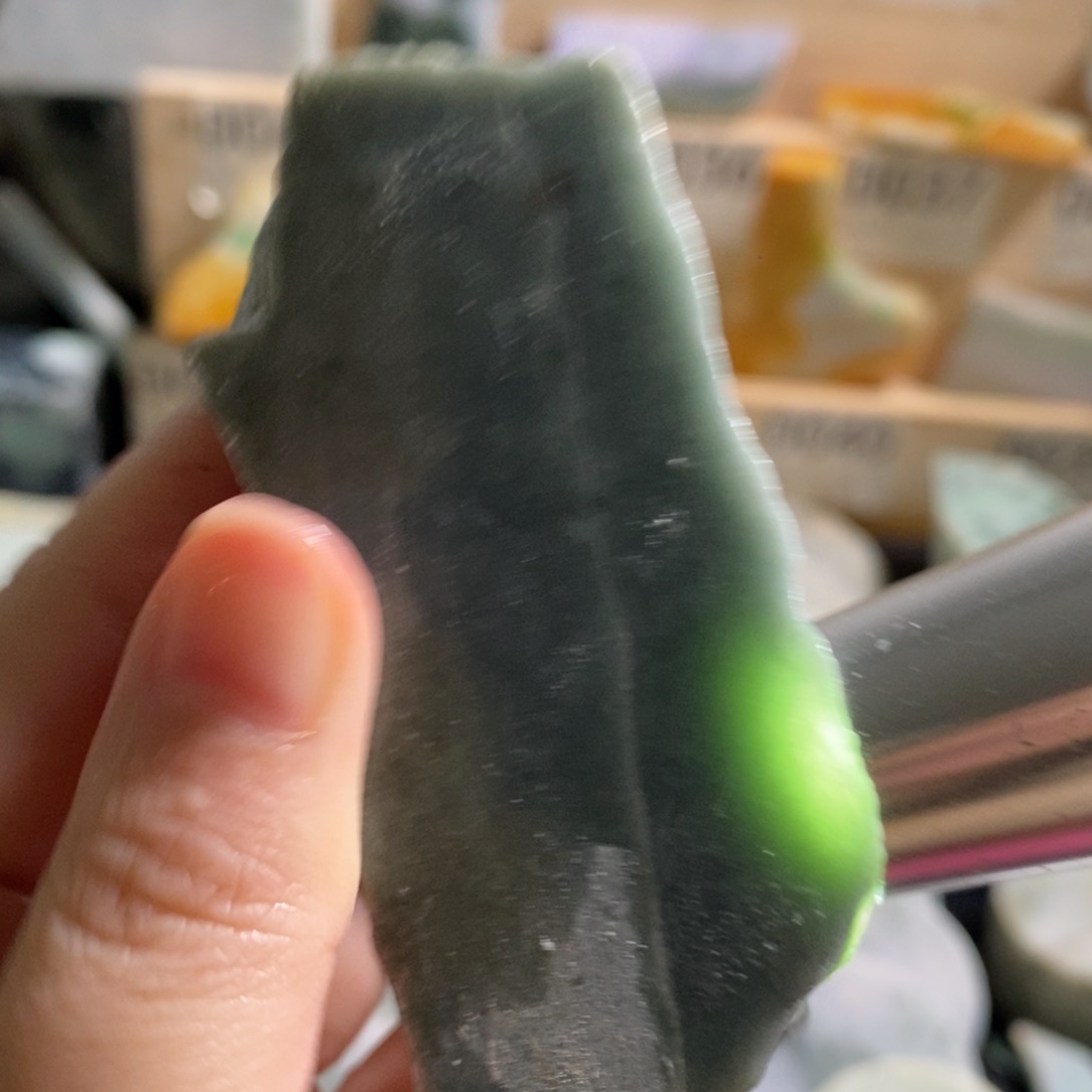 颈饰未镶嵌翡翠天然翡翠
