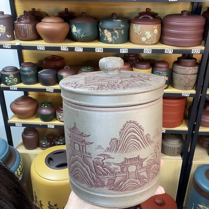 紫砂茶叶罐紫砂茶叶罐