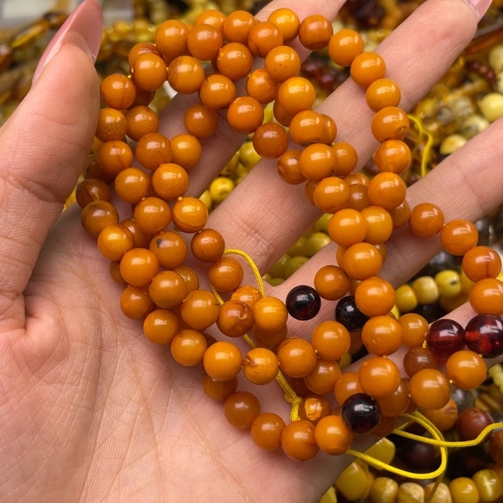 琥珀未镶嵌珠宝奇石