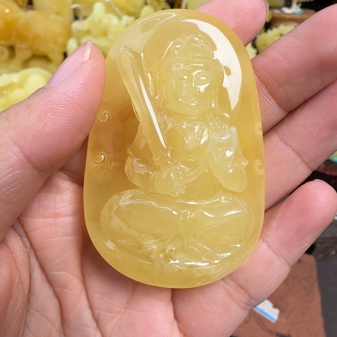 蜜蜡未镶嵌珠宝奇石
