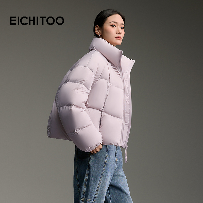 【新国标90绒】爱居兔25新款小个子蓄热面包服羽绒服EWRAJ4Q713A