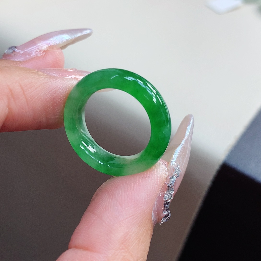 翡翠戒指未镶嵌13号