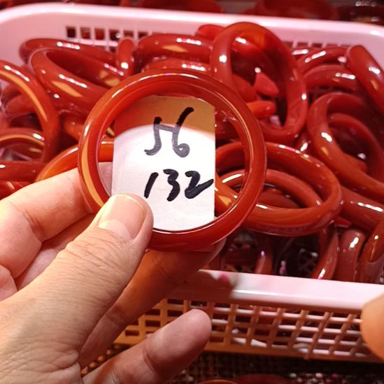 玛瑙/玉髓未镶嵌手镯