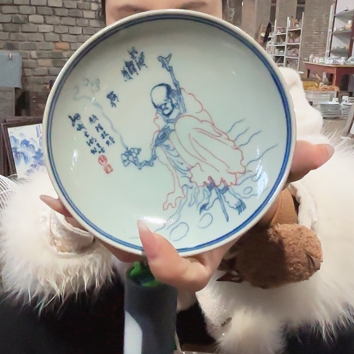 陶摆件景德镇高温陶瓷101