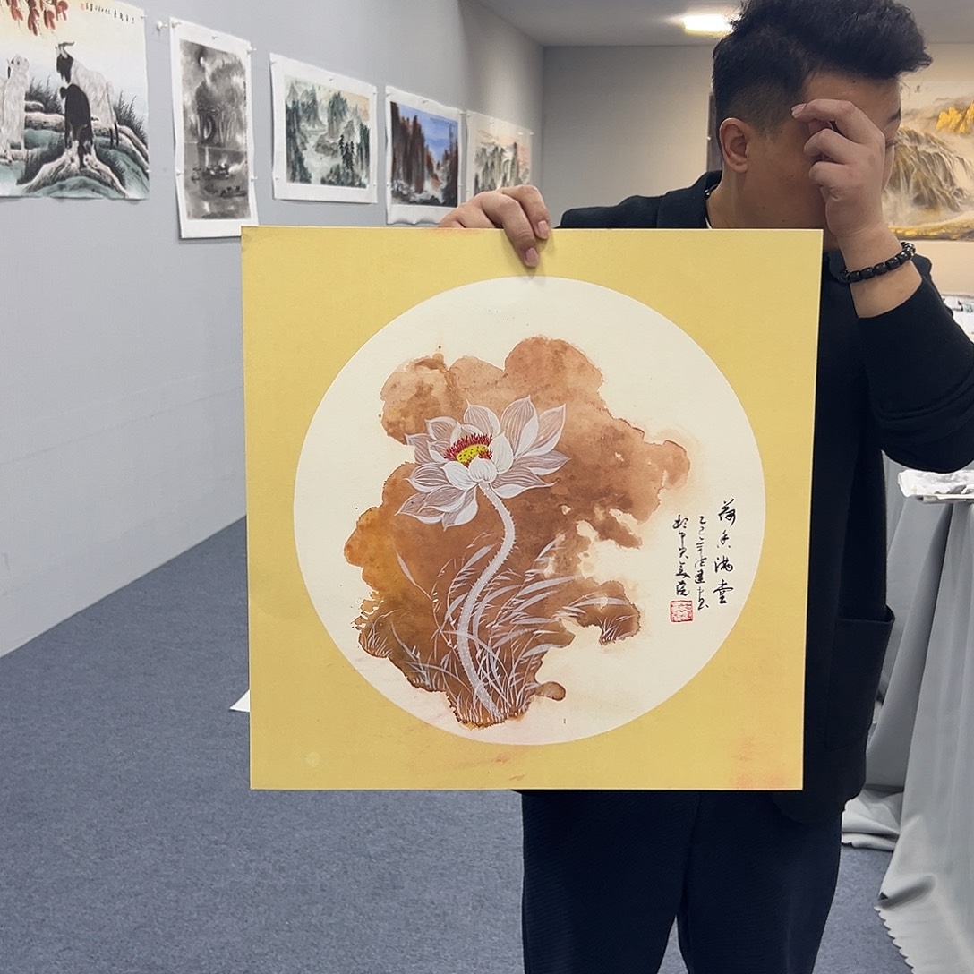 国画国画作品手绘