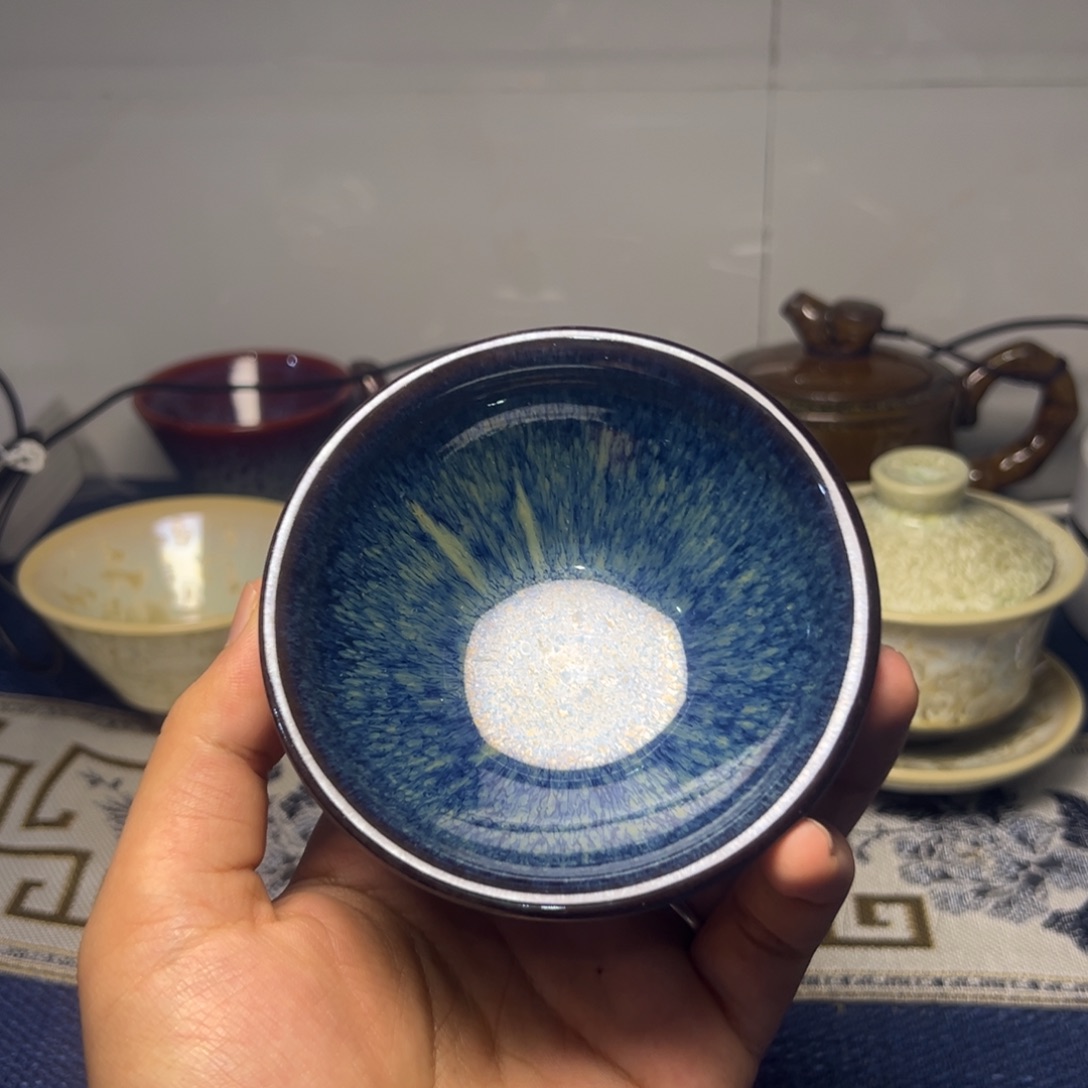 建阳建盏喝茶主人杯