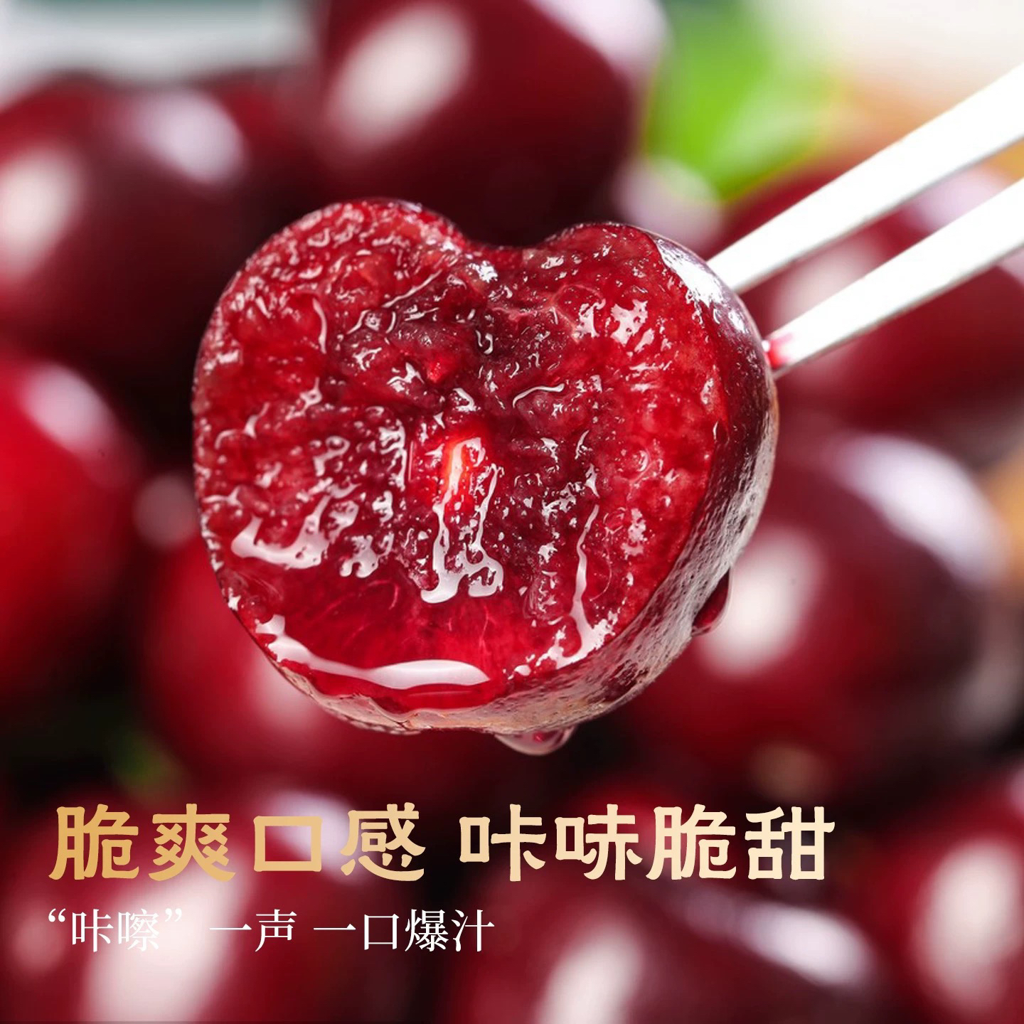 JJJJD空运智利车厘子桑塔纳一斤装桑提娜智利