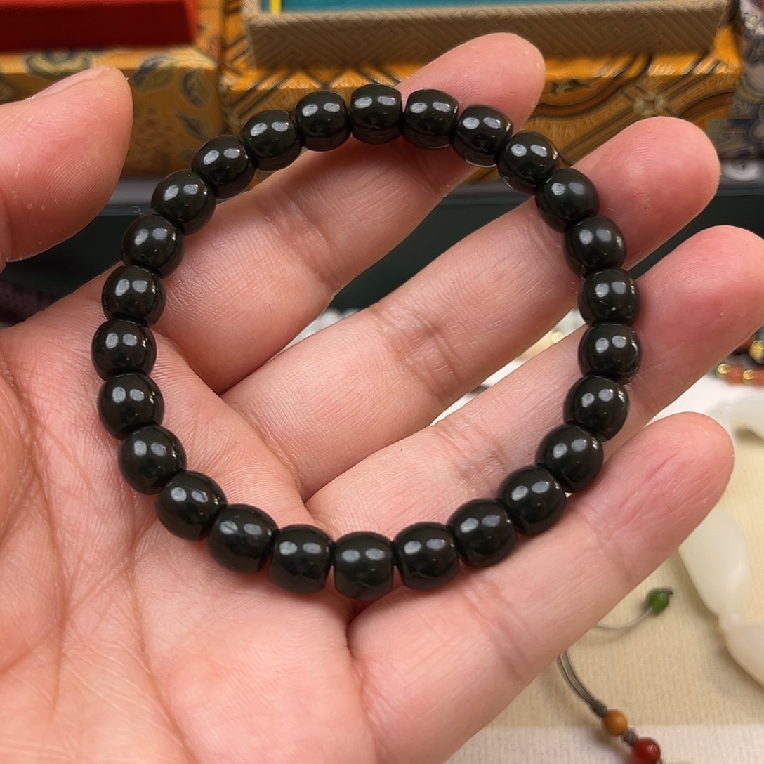 和田玉手链未镶嵌