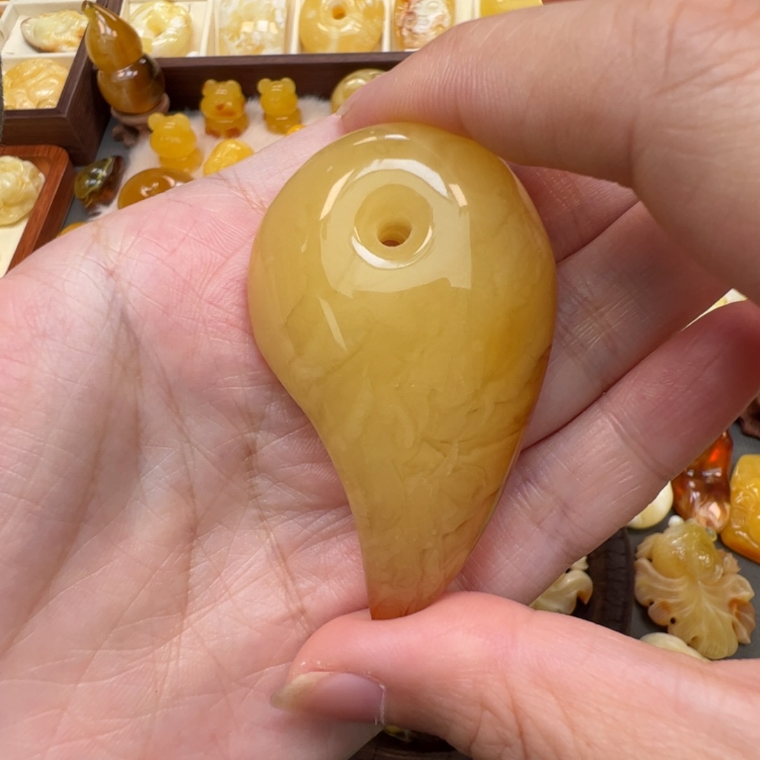 蜜蜡未镶嵌裸石蜜蜡