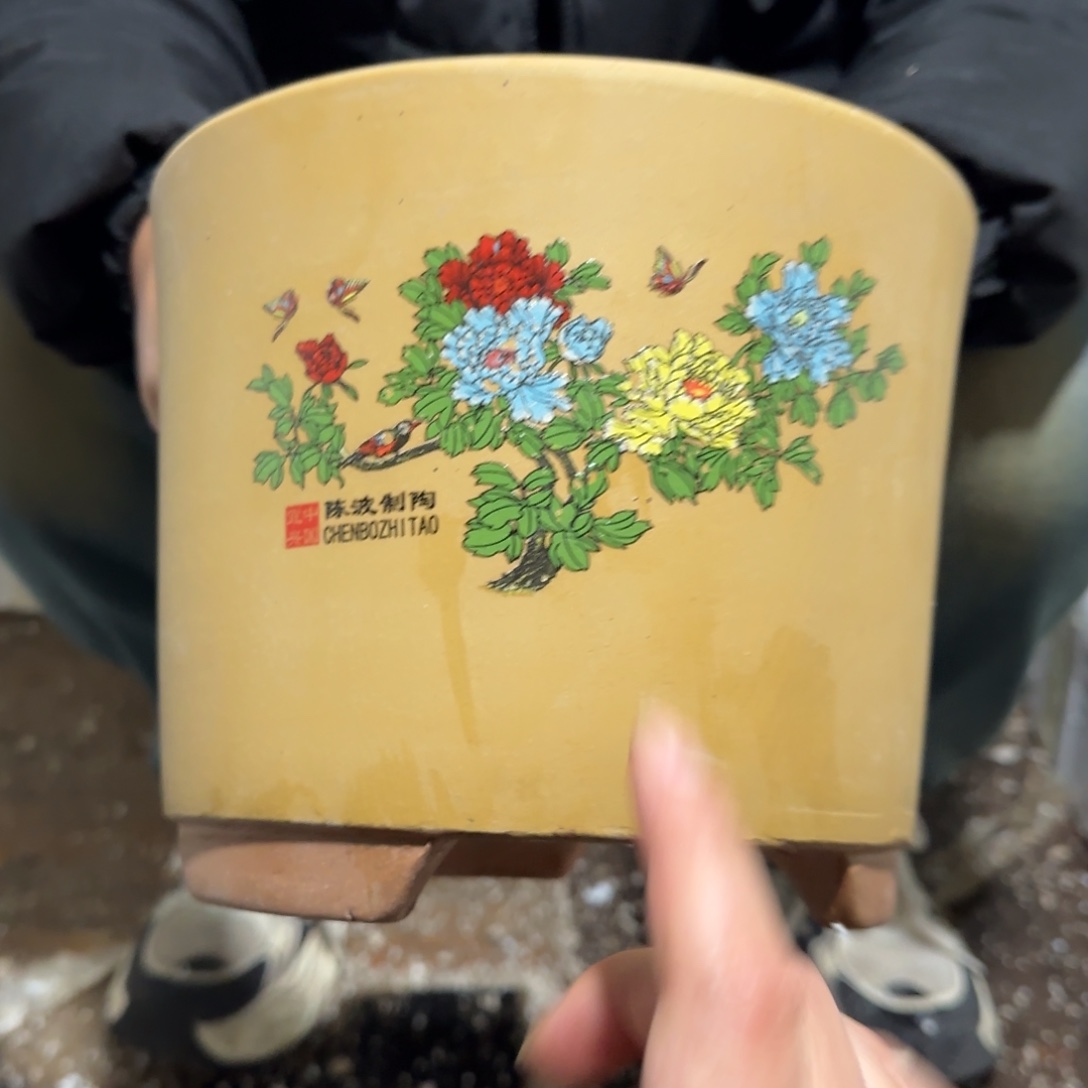 花盆紫砂口径20厘米