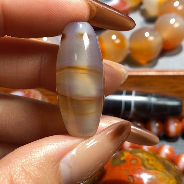 玛瑙/玉髓未镶嵌颈饰