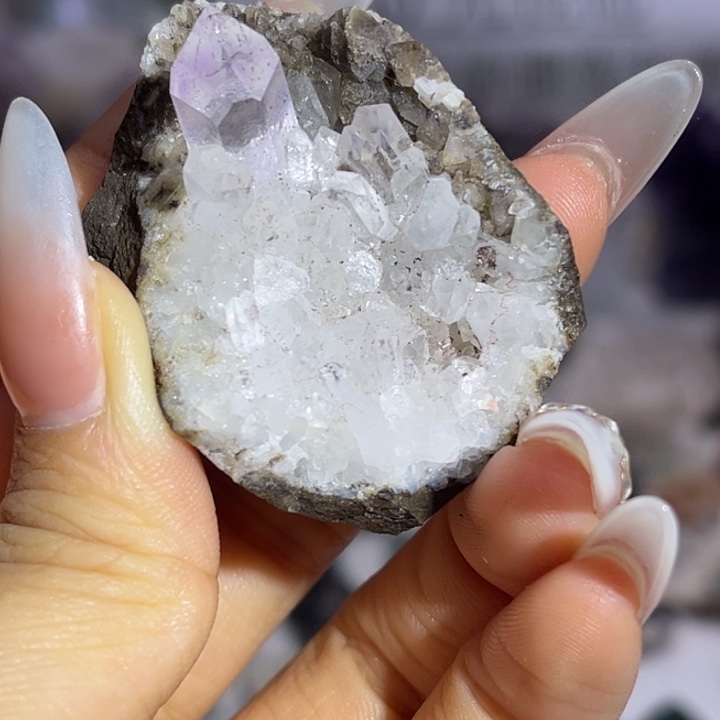 石材纳米比亚紫水晶