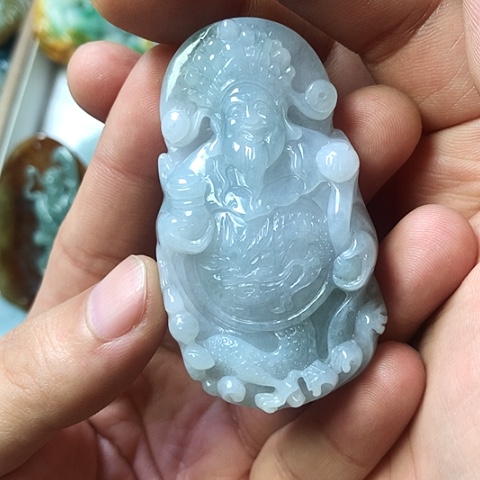 翡翠未镶嵌颈饰天然缅甸翡翠a货