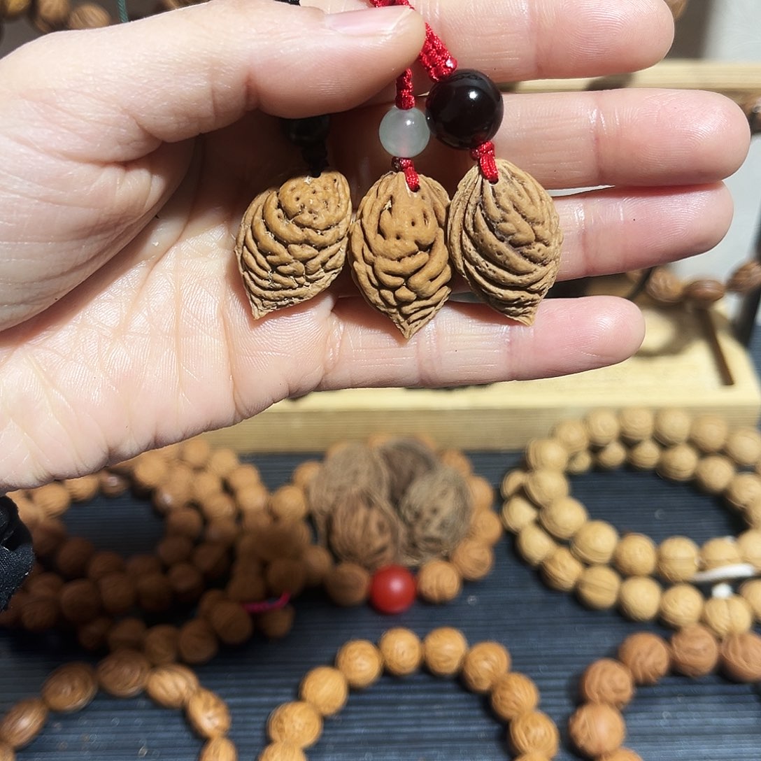 野生桃枭单籽一颗