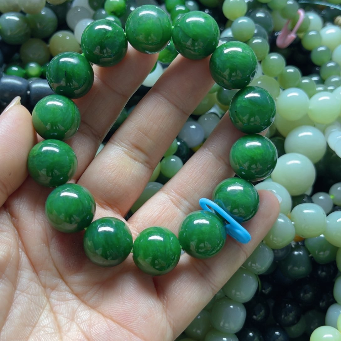 和田玉手链未镶嵌