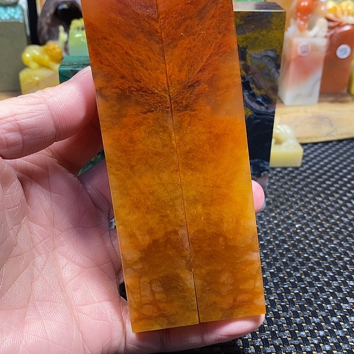 昌化石印石新疆美人红