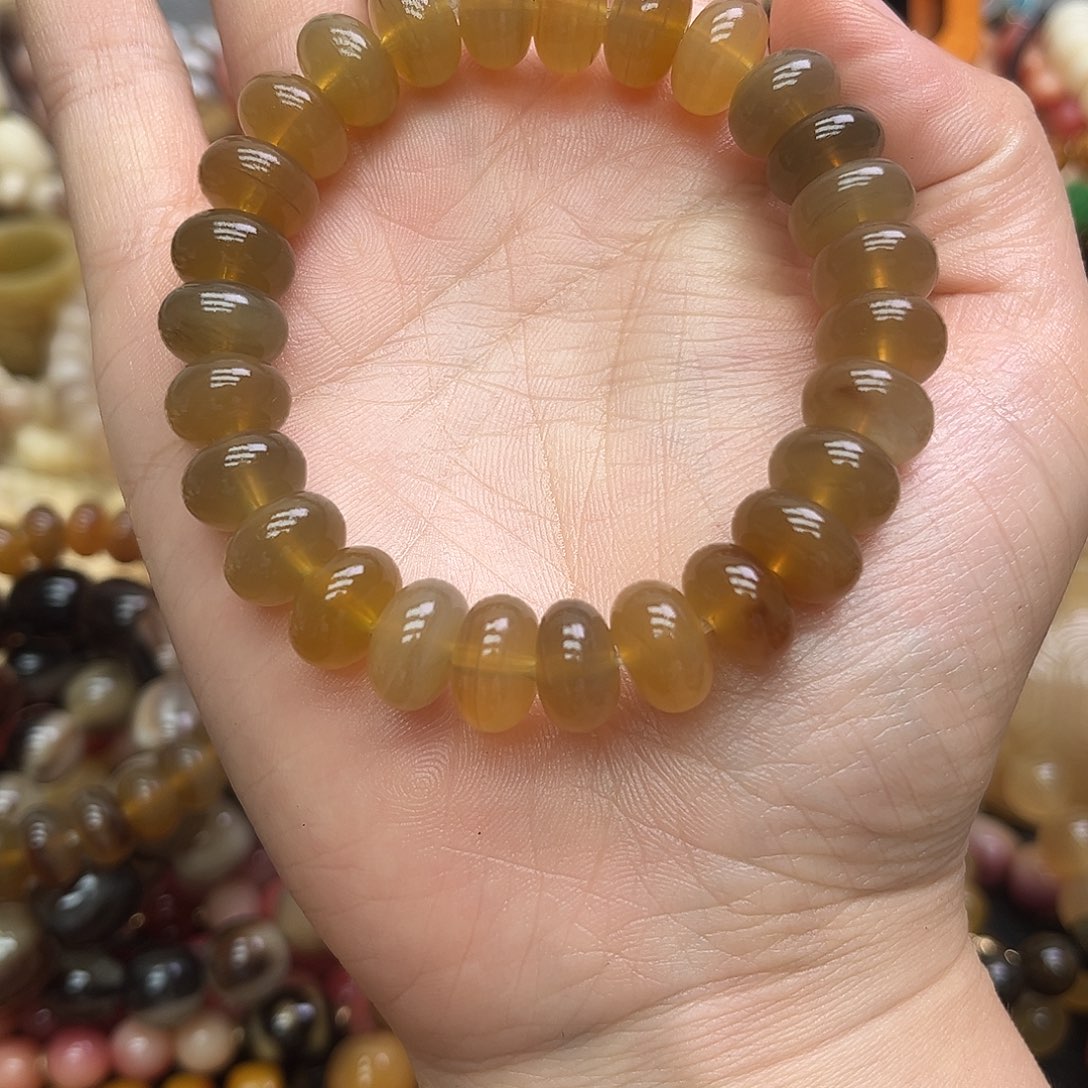 大理石磁石特色手工艺手串单珠