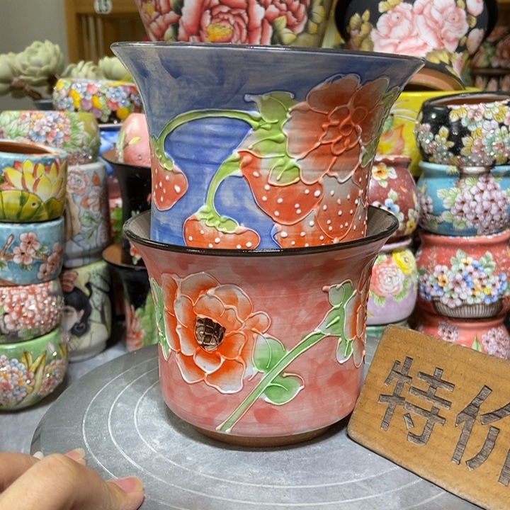 景德镇艺术手绘作品