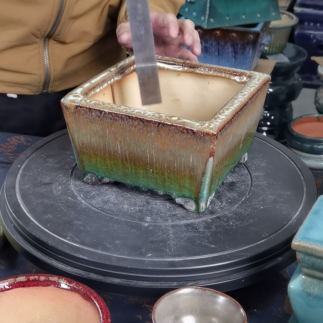 16内口16深9石湾花盆默认微瑕