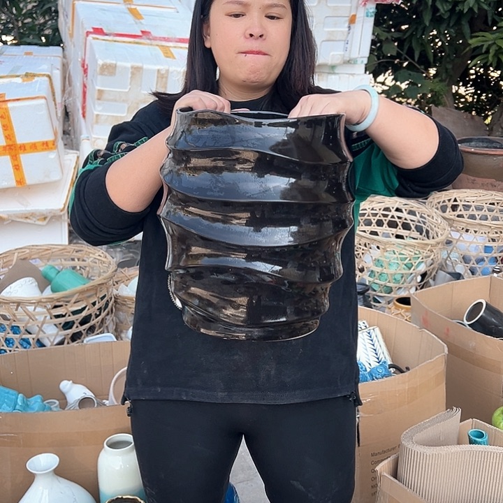 瓶高度30厘米口径23厘米微瑕捡漏