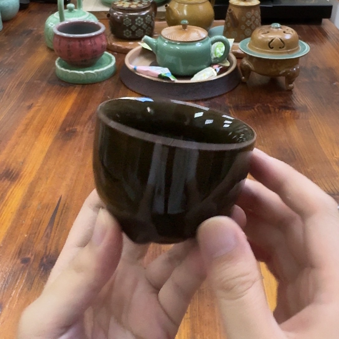木***木小仲青瓷茶器微瑕6989