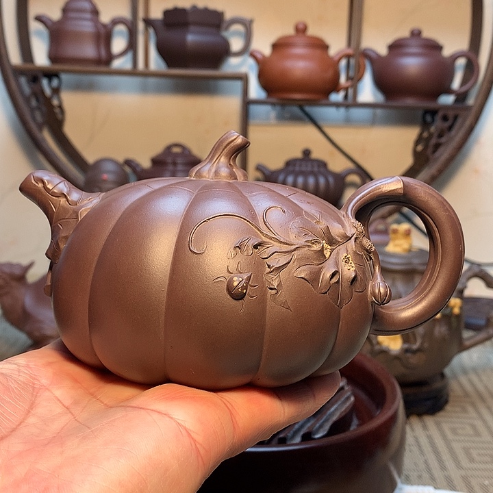 紫砂茶壶沧**粟原矿紫砂壶