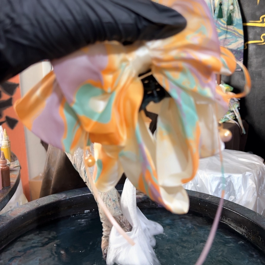 ?****?718蝴蝶抓夹唐粉彩