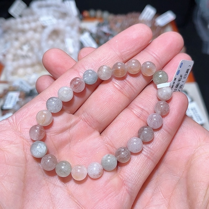 水晶手链未镶嵌83号多样性发一  8+