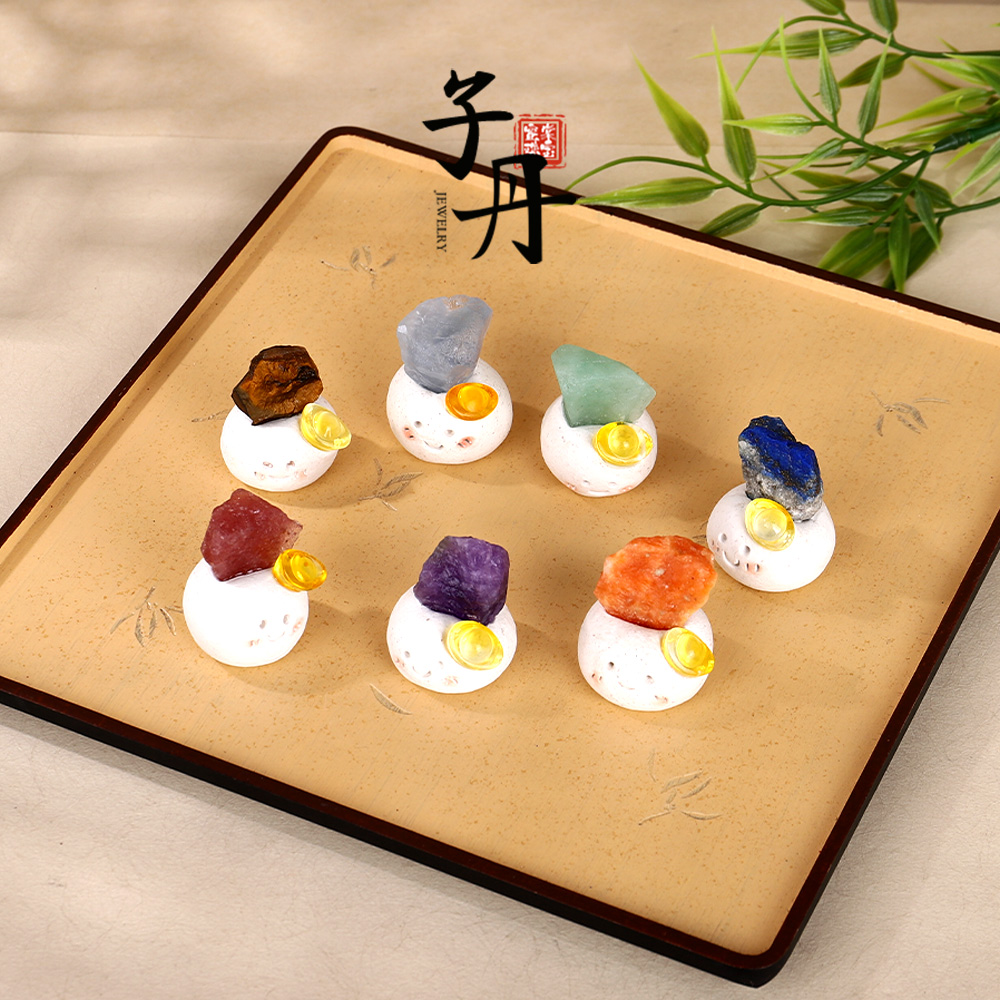 【子丹晶缘】小豆丁摆件（多样性发/发一个）F3-162-168